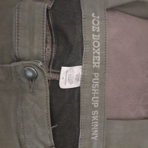 Joe boxer push up skinny size 15
